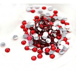 Strasuri din acril 3D Rosii de 4,0mm 400 bucati SA065